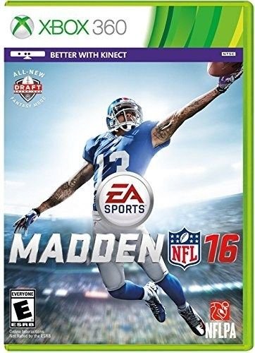 XBOX 360 GAME MADDEN 16 NFL FOOTBALL BRAND NEW SEALED