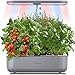 Produktbild Yoocaa Hydroponik Kräutergarten, 12 Hülsen Smart Garden mit LED-Licht, 19,4'' Höhenverstellbares Hydroponisch Anzuchtset & System für Pflanzen in Haushalt & Küche, Grau