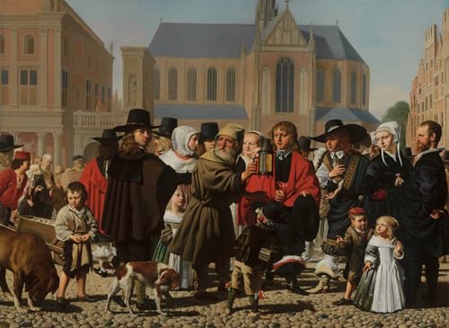 Affiche Diogène à la recherche d'un homme honnête Boetius Van Everdingen 60x90