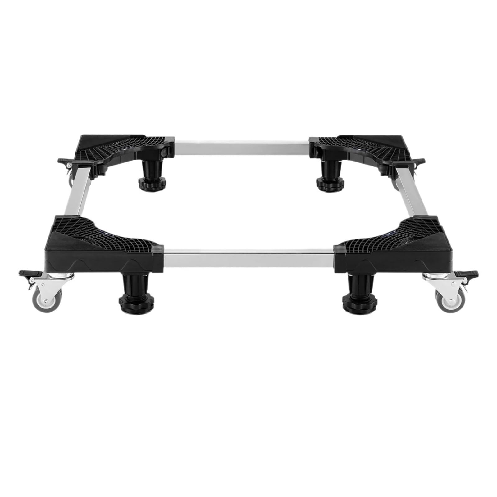 Base Con Ruote Per Elettrodomestici Carrello for trasloco mobili Base regolabile da 1100 libbre | 8 ruote gemellate bloccabili da 27,5-35,4 pollici for lavatrice e frigorifero