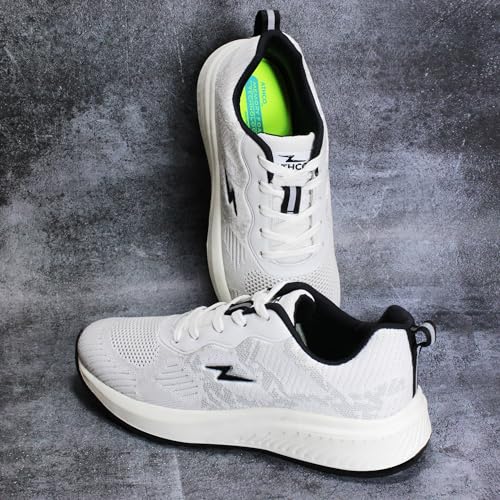 حذاء جري هيوستن للرجال من اثكو، لون أبيض، مقاس 42 EU (ATHST-2)