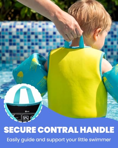 Image of Gogokids Puddle Float Jumper 33-66 Pounds, Toddler Swim Vest Kids Floaties