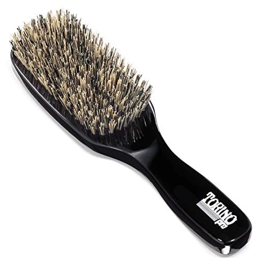 Torino Pro Wave Brushes by Brush King #180 Hard Wave brush for wolfing - Not for fresh cuts or tender headed wavers