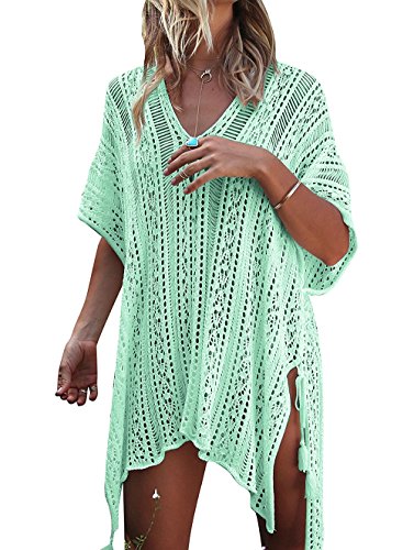 Image of HARHAY Women's Summer Swimsuit Bikini 2023 Beach Swimwear Crochet Cover up