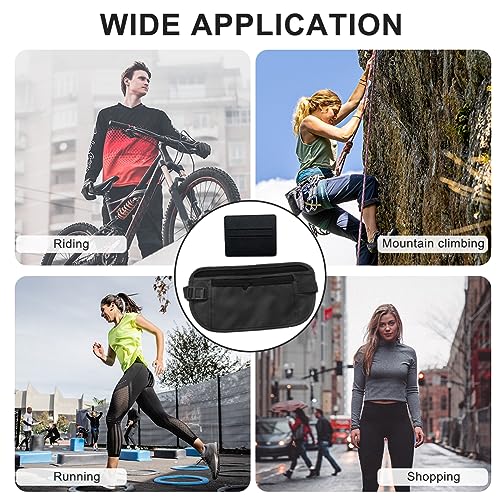 Secure-Travel-Money-Belt-BagAdjustable-Elastic-Sports-Waist-Bag-Multipurpose-Waterproof-Travel-Belt-Bag-for-Sports-and-Outdoors-Activitiesan-tiTheft-Passport-Holder-Travel-Wallet-for-Men-Women