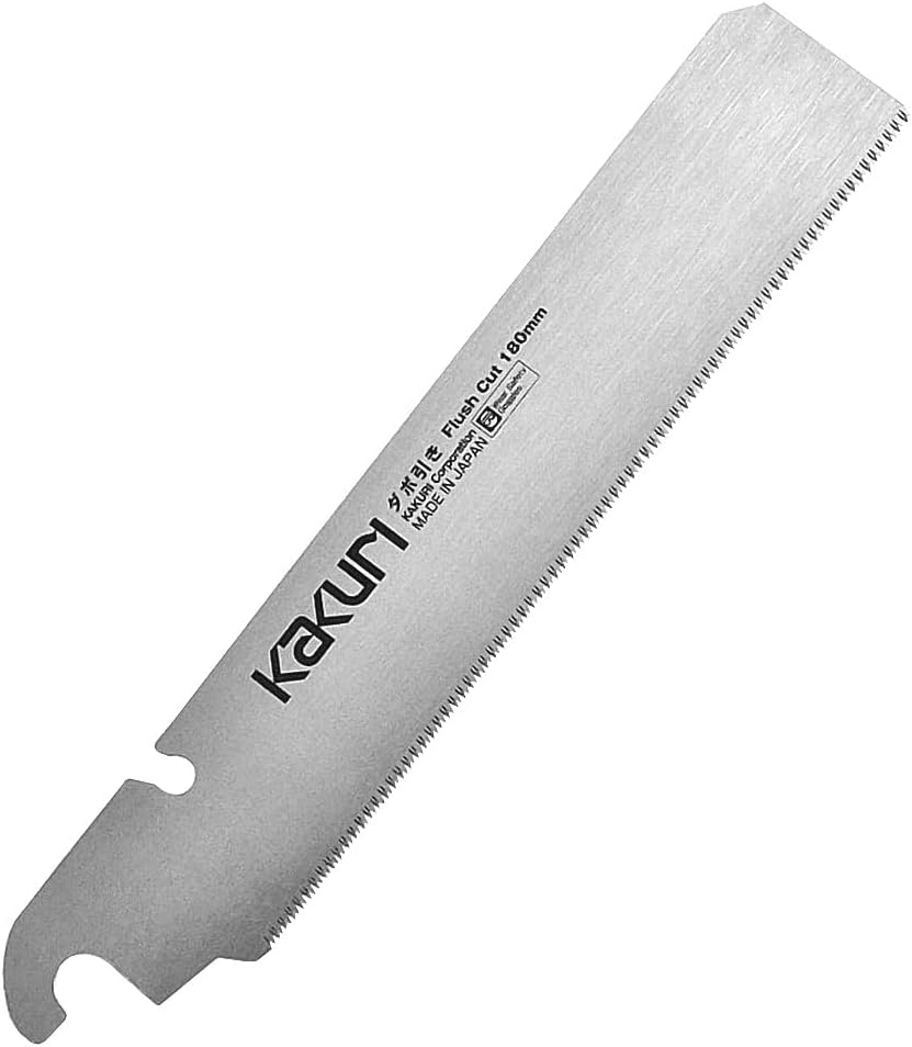KAKURI Japanese Saw Replacement Blade Kataba (Flush Cut 7 Inch), Made