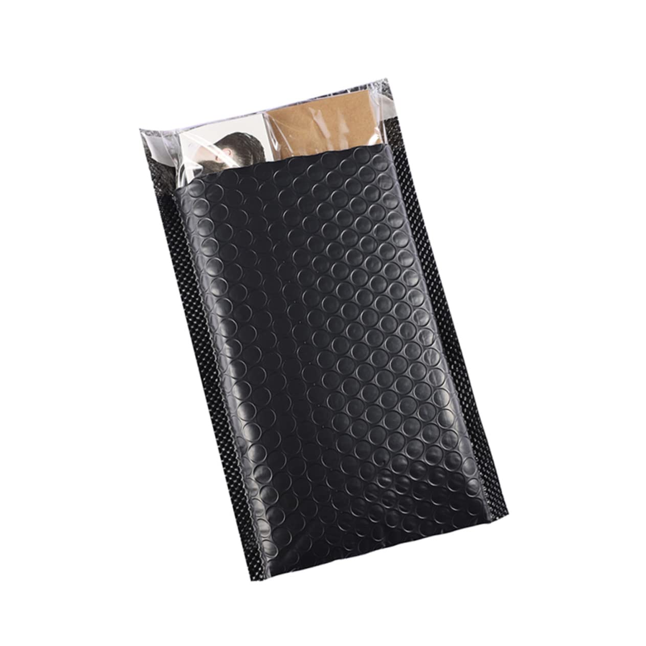 Ciieeo Lot de 50 Enveloppes à Bulles 12x18 cm - Pochettes d'Expédition Rembourrées Auto-Adhésives et Imperméables | Enveloppes Postales Colorées Résistantes à la Perforation pour Petits Objets