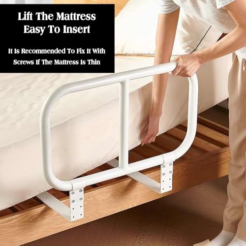Barrière de lit double rampe solide pour éliminer les risques de chute nocturne - 6