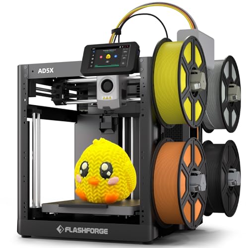 Imagen de Impresora 3D Multicolor Flashforge AD5X para impresión de Alta Velocidad en 4 Colores