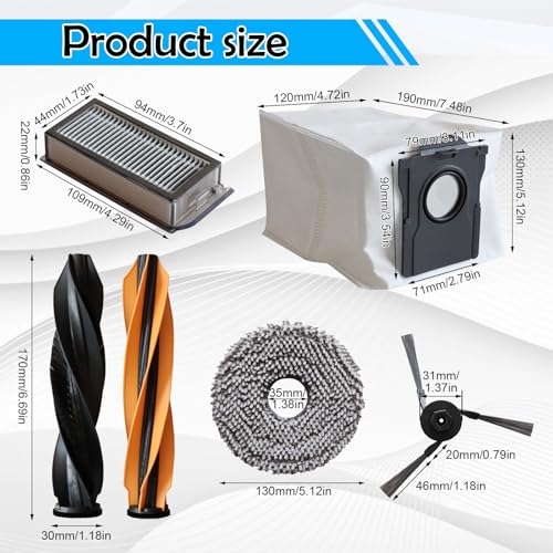 Sacs et accessoires compatibles Dreame L50 Pro Ultra pour une maison propre sans effort