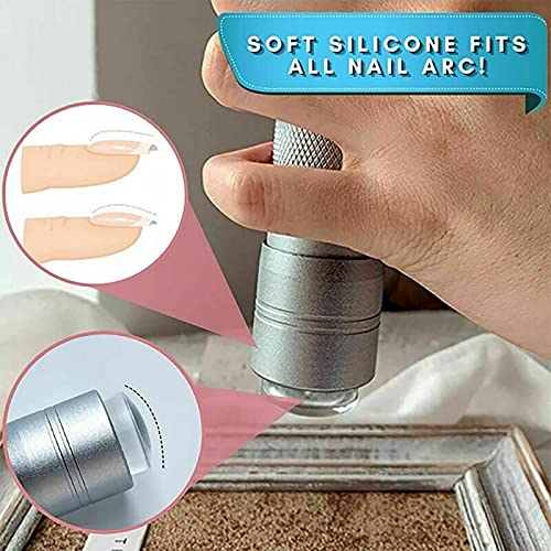 Mini UV Led Nail Lamp Presser,Portable Nail Dryer Perfectly Flatten Nail Decoration,LED Light Nail Dryer – Bild 5