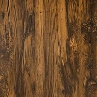 Abyssaly Wood Effect Sticky Back Plastic Roll, Oak Brown Vinyl Wrap Self Adhesive Wallpaper, Peel and Stick Wallpaper for Furniture, Kitchen, Worktop Covering, Wall 90cm X 300cm