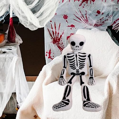 Peluche calavera: acaba con los sofás aburridos y cojines planos 7