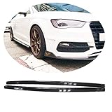 🚗【Perfektes Design】: Basierend auf der ursprünglichen Autoform, dem präzisen Datendesign des Originalautos, passt es perfekt, es muss nicht geschnitten oder modifiziert werden. Das ganze Auto ist mit den Seitenschwellern integriert und das Gesamtbild ist sehr schön.