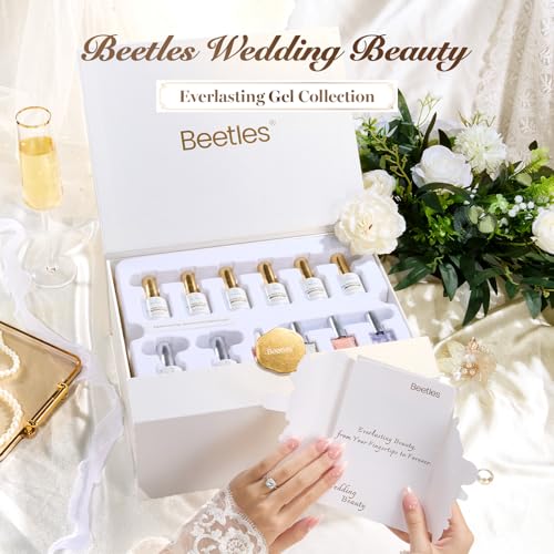Image of Beetles Gel Nail Polish Kit with UV Light Wedding Beauty Manicure Kit
