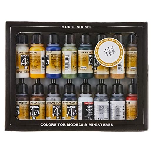 Vallejo Extreme Modelling - Set de pintura acrílica (16 unidades), multicolor