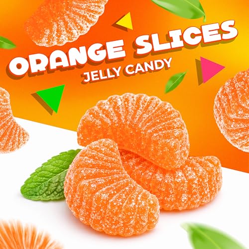 Caramelos de Gelatina Rodajas de Naranja 2 lb miniatura 3