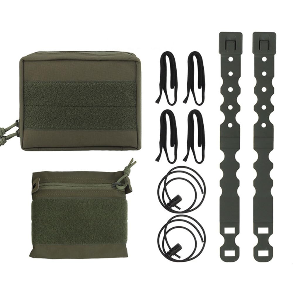 ACEXIER Molle Botiquín de Primeros Auxilios táctico Bolsa médica al Aire Libre de Caza Camping Supervivencia Herramienta de Emergencia Atacante Bolsa médica Militar EDC Bolsa (Green)