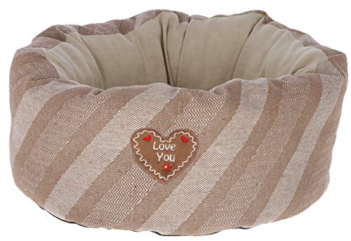 Maxi-Pet 80394 Love You - Lettino per Cuccioli, 40 x 20 cm, Colore: Beige