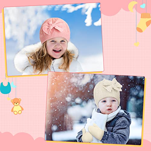 Image of SATINIOR 3 Set Toddler Hat Glove Set
