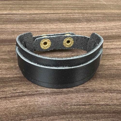 Punk Rock Adjustable Buckle Wristband Pu Leather Cuff Bracelet2