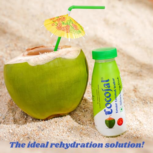 Image of Cocojal Natural Tender Coconut Water | No Added Flavours | No Added Sugars | Not From Concentrate | 200ml (Pack of 18)