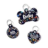 placas de identificacion para perros por mayor Imprimimos el diseño directamente en la etiqueta de aluminio utilizando un proceso estándar de la industria que lo hace duradero, vibrante y permanente.