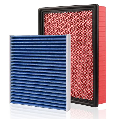 Image of Engine & Cabin Air Filter Fit for 2011-2024 Dodge Ram 1500 (NOT FOR 6.2L TRX), 2019-2024 Ram 1500 Classic Replace#CF11671 CA9401 Car Accessories