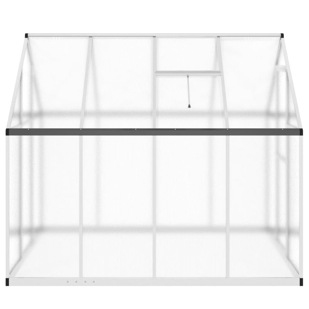 Gecheer Telaio Serra con Base Argento 224x169x195 cm in Alluminio