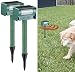 Royal Gardineer Solar Katzenschreck: 2er-Set Ultraschall-Tierschrecke, Solar, PIR-Sensor (Katzenschreck Ultraschall, Hund)