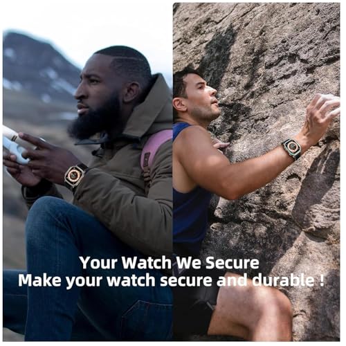 Image of YODI Pack of 2 Waterproof 3D Tempered Glass Screen Protector Compatible with Apple watch ultra 49mm Ultra 2 /3 Smart Watch Only ((Apple Watch 49mm))