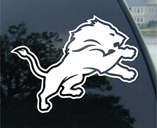 Autocollant Detroit Lions 8x8 WinCraft sticker vitre sans résidu