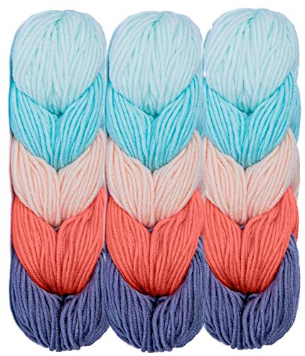 Caron X Pantone Yarn - 3 Pack (Blushing Coral)