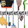 Holikme Mop Broom Holder Wall Mount...
