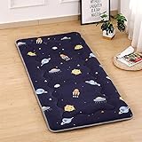 futon bebe bio ▲ Fácil de almacenar y transportar: el colchón de suelo de tatami plegable le permite dormir cómodamente donde quiera que vaya. Perfecto para apartamentos pequeños y espacios reducidos, ahorra espacio de vida de manera efectiva y muévete con facilidad. Puede doblarlo fácilmente y guardarlo en la bolsa de almacenamiento incluida cuando no lo necesite. Fácil de viajar o almacenar Guárdelo en su armario u otro lugar de almacenamiento