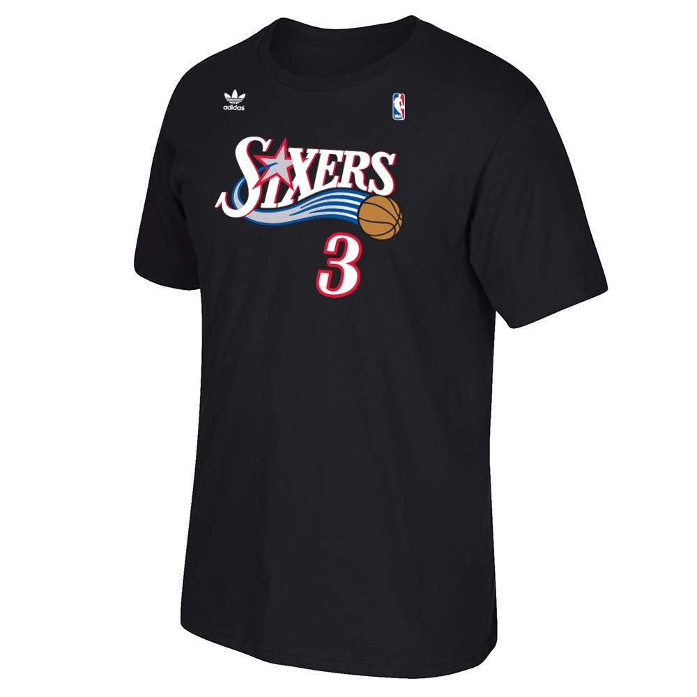 Amazon.co.jp: Adidas(アディダス) NBA 76ers アレン・アイバーソン T
