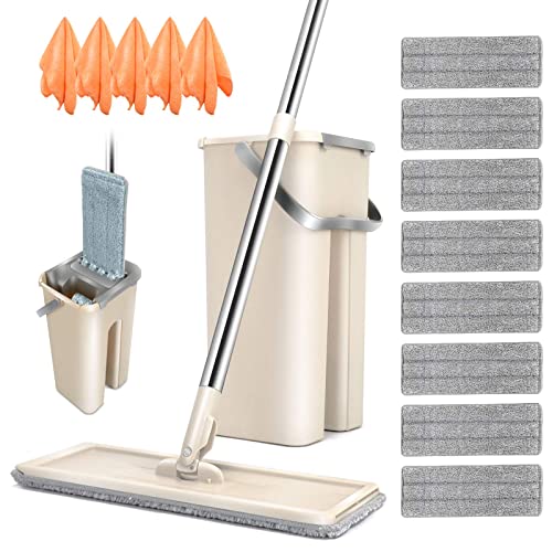 Kit lavapavimenti black mop con sistema lava e asciuga - superfive