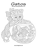 Gatos libro para colorear para adultos 1 & 2 (Spanish Edition)