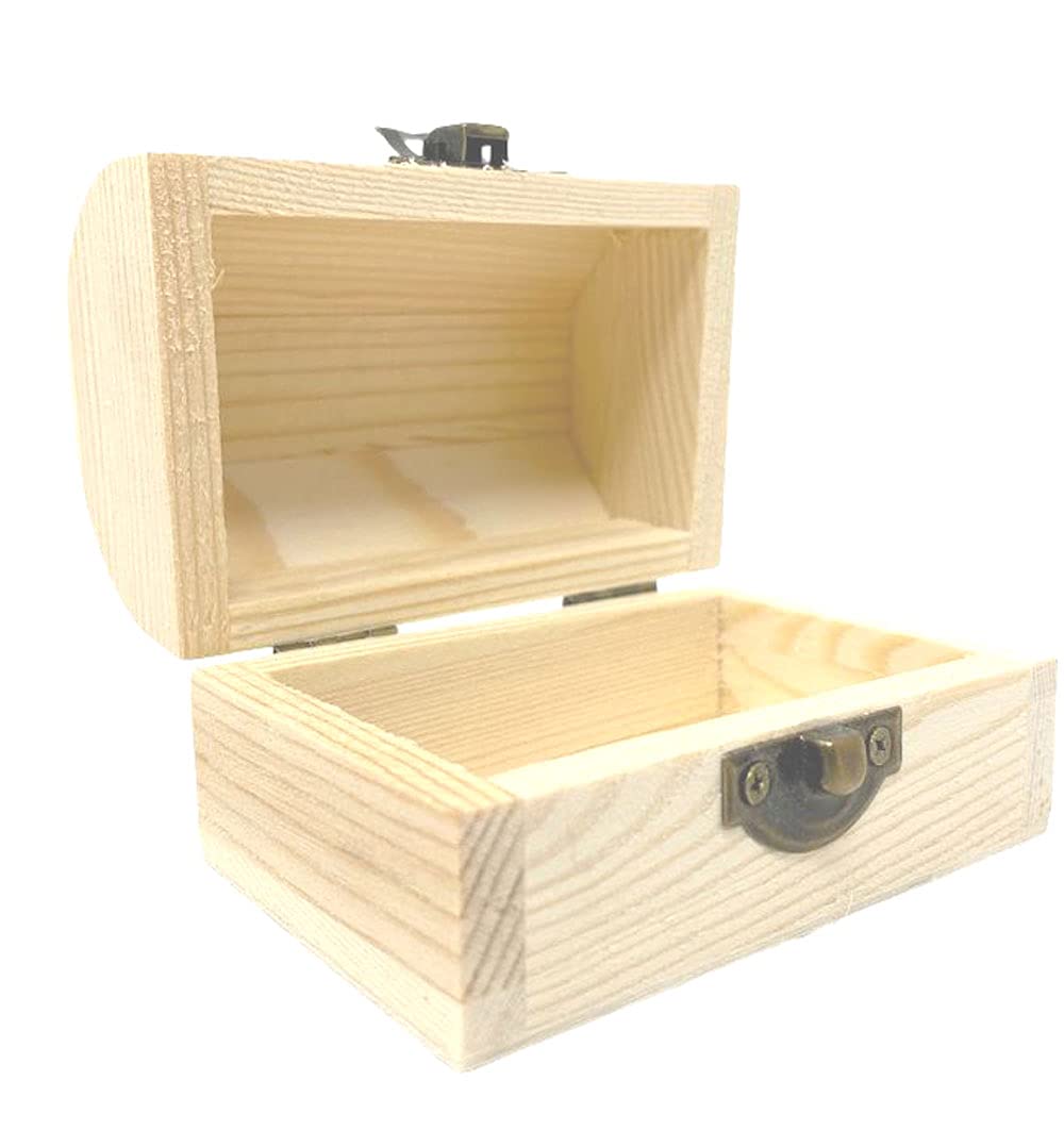 TrAdE Shop Traesio - Set 6 Scatole Box Astuccio In Legno Decoupage Portagioie Cofanetto 53463a 33718309 - Foto 2