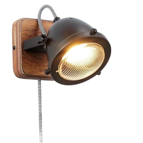 Aplique de Pared Industrial Mott: Bombilla