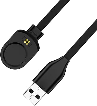 WLGQ USBA to MARQ 2 Charging Cable 3.3ft for Garmin MARQ 2 Series Watch Type-A Charger Dock Station Black
