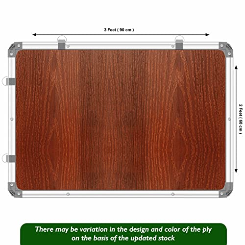 Image of YAJNAS 59x89 CM (Magnetic) White Board, Dry Erase Premium Melamine Magnetic White Board for Home, Office & School (59x89 CM, Pack of 1)