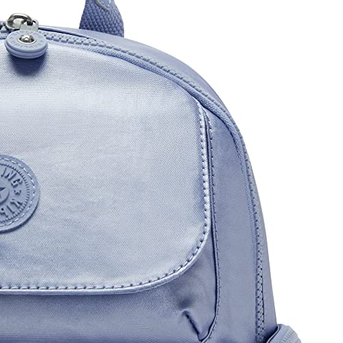 Kipling Mochila Matta Up, Azul claro metálico