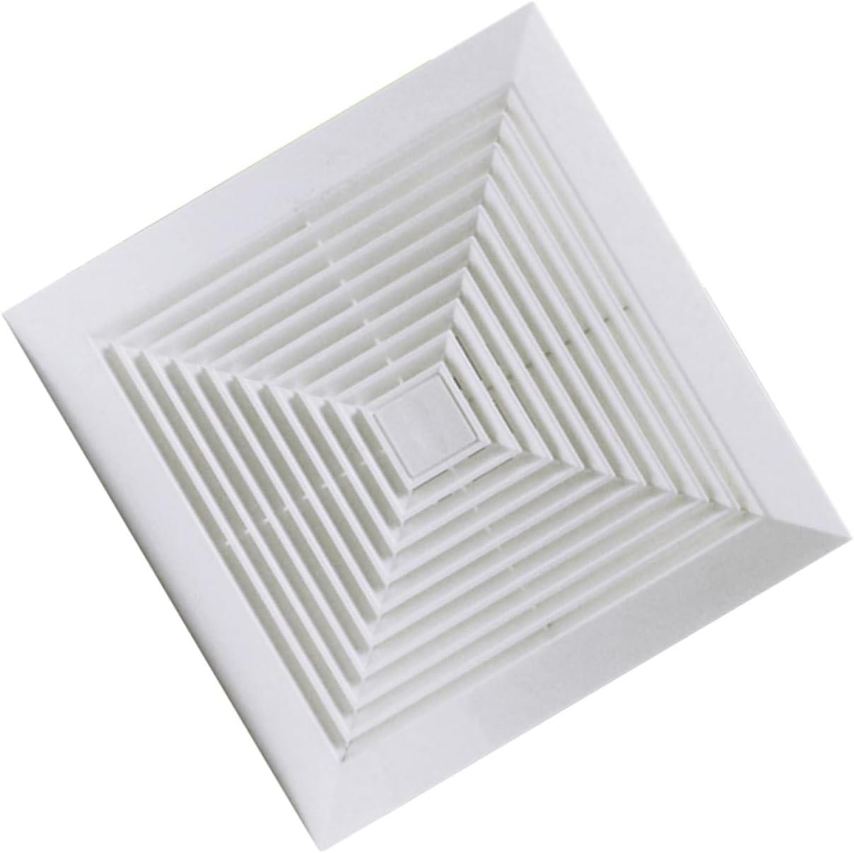 Alipis 2pcs Bathroom Ventilation Fan Silent Exhaust Fan for Kitchen Bathroom Easy Installation High Performance Material Cooling