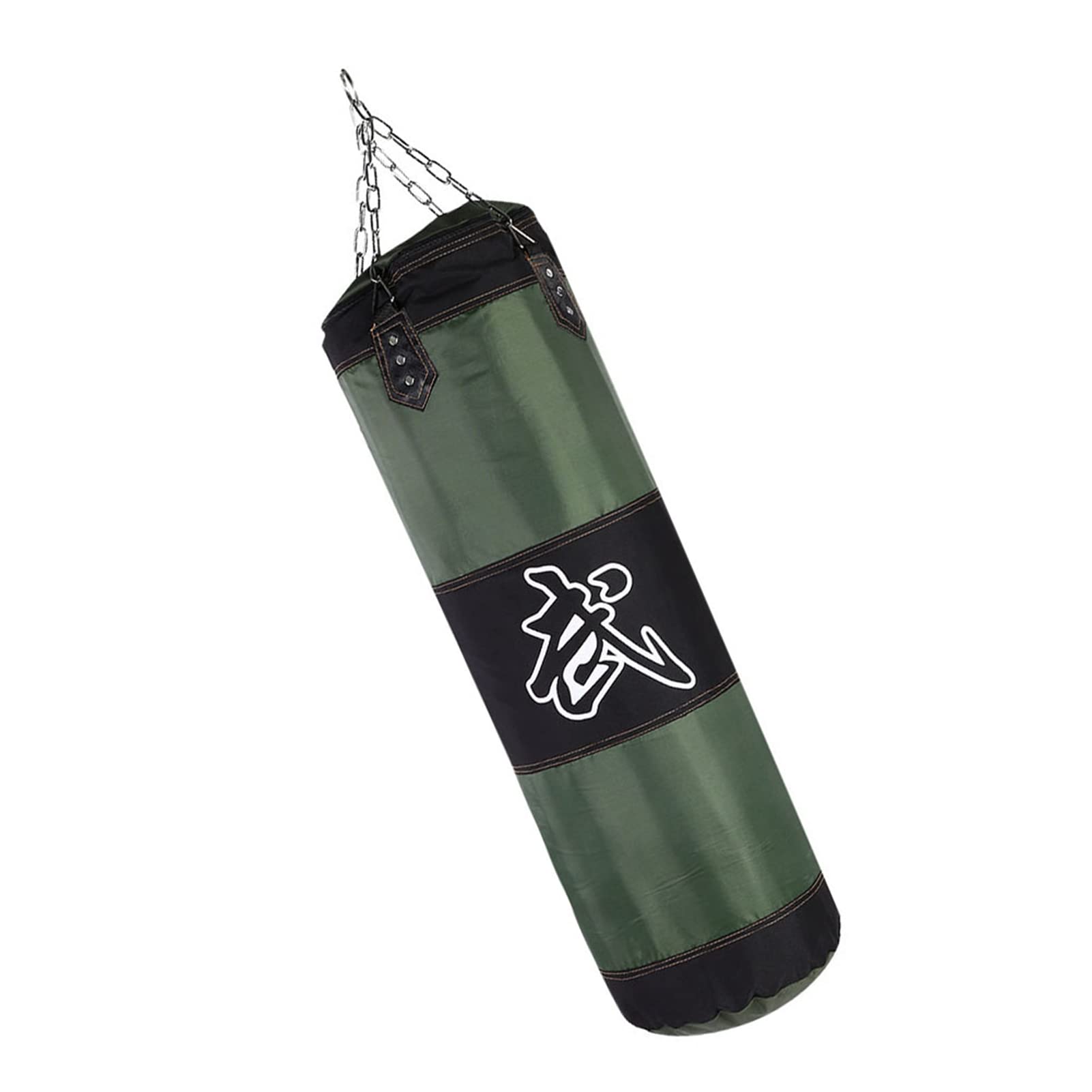 Alomejor Worek bokserski łańcuch hak sufitowy Muay Thai sporty walki sztancowanie Heavy Bag Heavy Duty worek bokserski z łańcuchami do boksu treningowego fitness worek z piaskiem