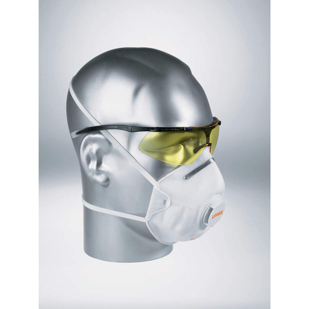 Uvex 8732.210 C2210 silv-air Maske, Cup Form mit Ventil