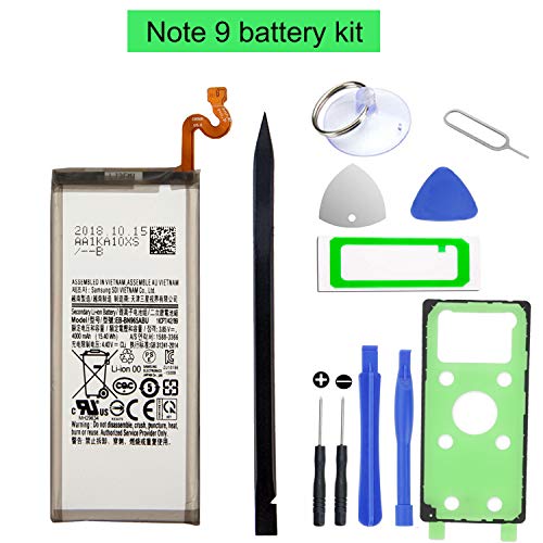HDCKU Battery Replacement Kit for Samsung Galaxy Note 9 EB-BN965ABU Genuine Battery 4000mAh
