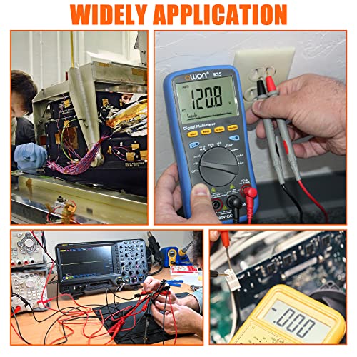 Image of 1000V 20A multimeter Leads, Black and red, Test Wire kit, Voltmeter Wire, Electronic Fixture Tester