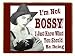 Refrigerator Magnet- I'm Not Bossy- Country Western-Gift for Mom Teachers and Cowgirls