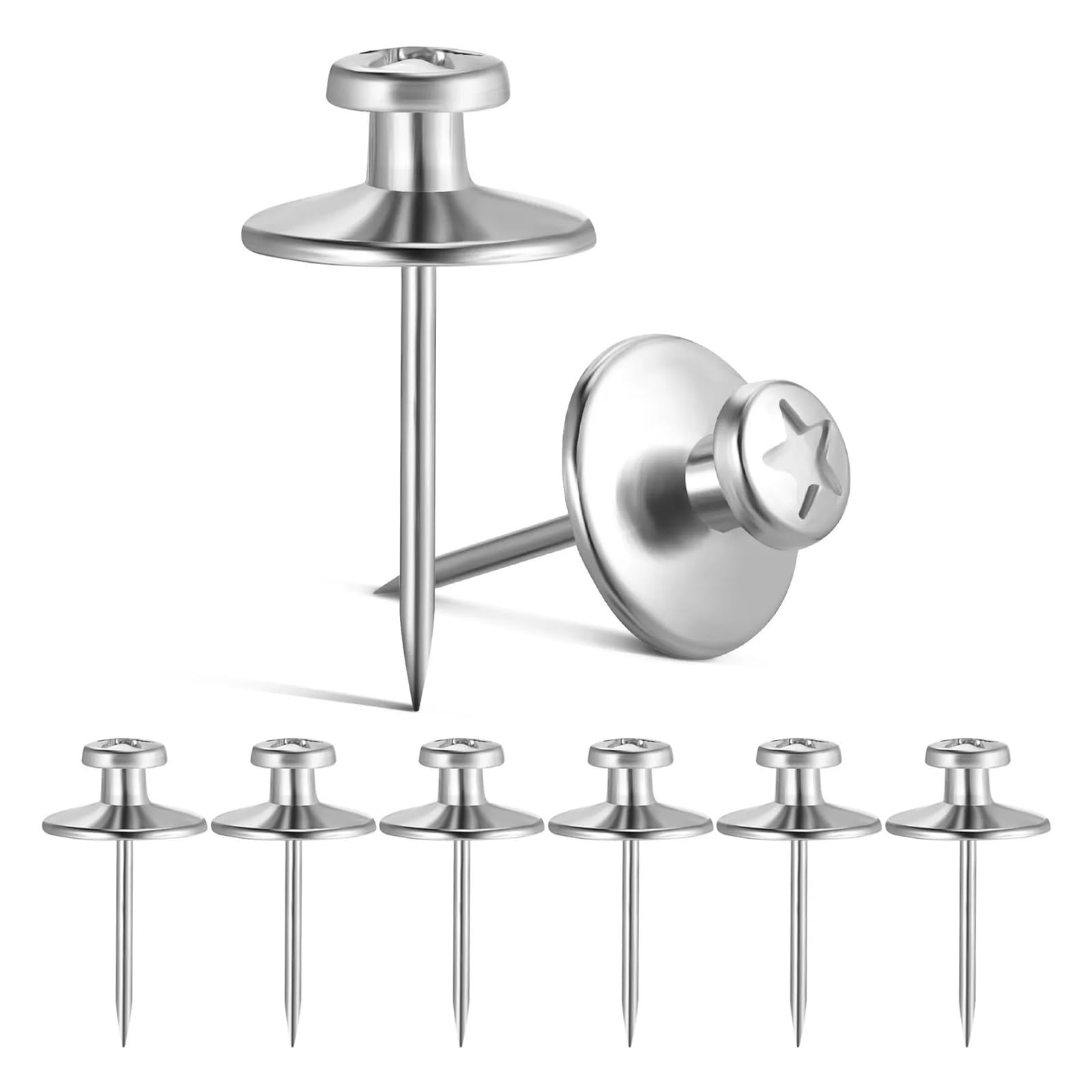 Push Pins 50Pcs Zinc Alloy Picture Hanging Nails